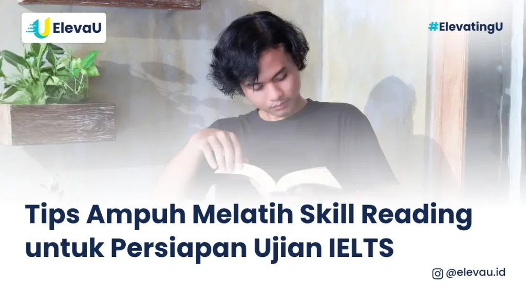 seorang lelaki sedang membaca buku