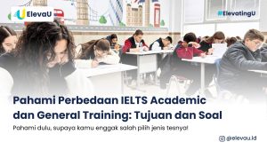 siswa belajar IELTS di kelas