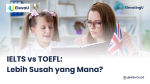 seseorang sedang belajar perbedaan ielts dan toefl