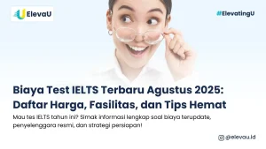 Gambar ekspresi wanita akan biaya IELTS terbaru Agustus 2025 dan tips hemat persiapan test
