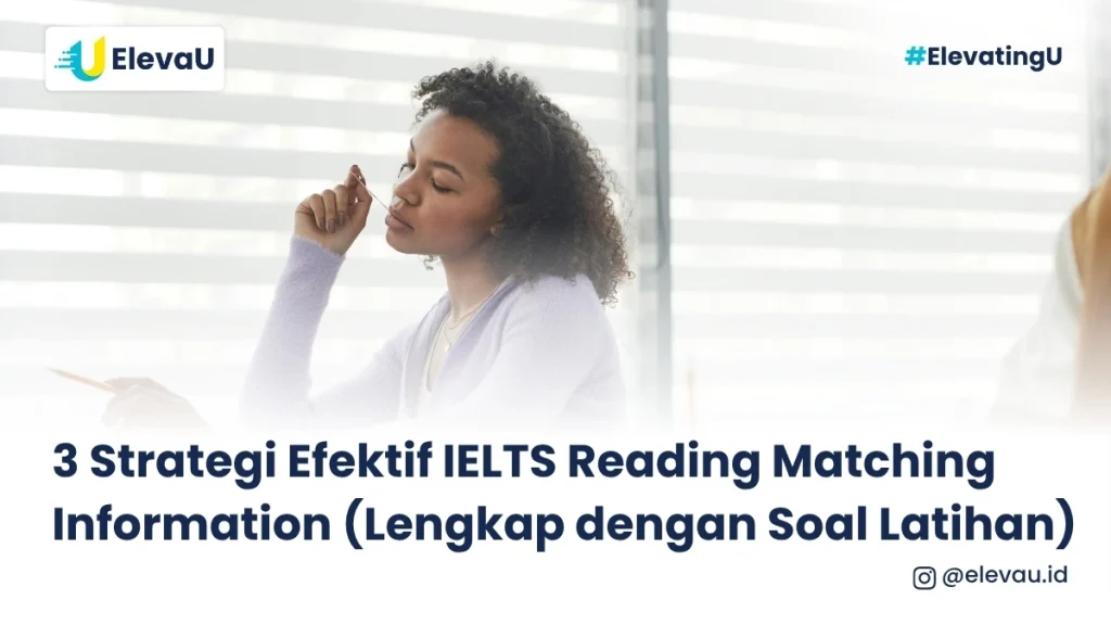 dua pelajar sedang mengerjakan ujian ielts