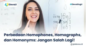 seorang guru mengajar ejaan kata dalam bahasa inggris yang benar