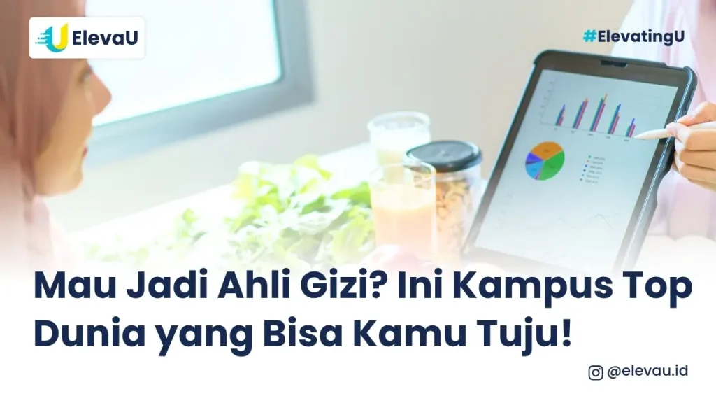 seorang ahli gizi dari kampus top luar negeri yang sedang memberikan informasi