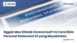 personal statement s2 yang baik