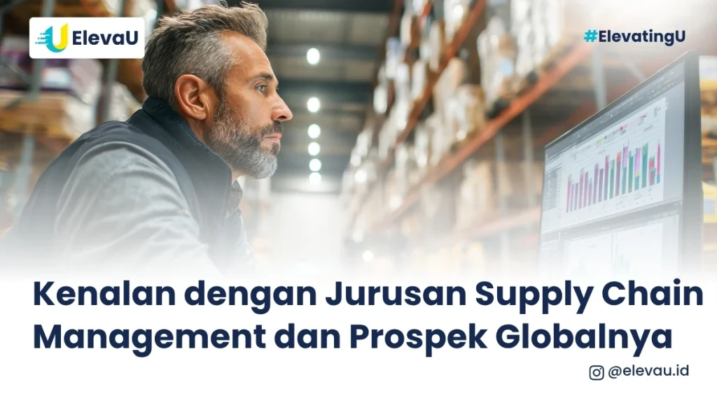 seorang lulusan jurusan supply chain management yang bekerja di bidang tersebut