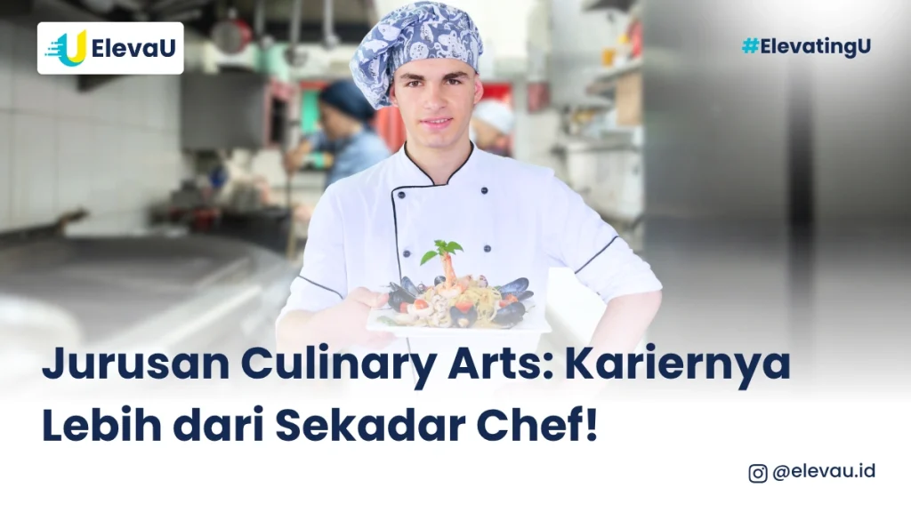 Seorang chef lulusan culinary arts