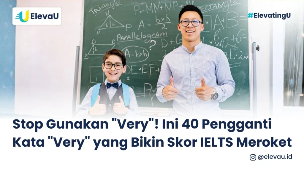 seorang guru dan muridnya mengangkat jempol menandakan very good