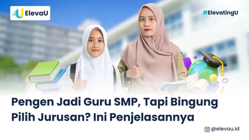 potret guru sekolah menegah pertama dengan siswa perempuan