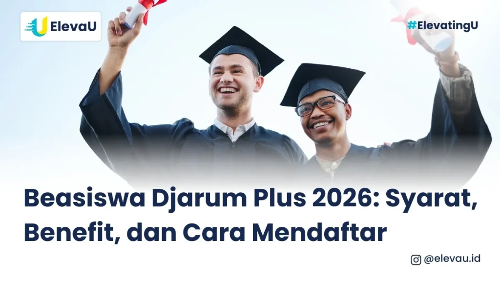 Dua sarjana lulus berkat beasiswa Djarum Plus 2026