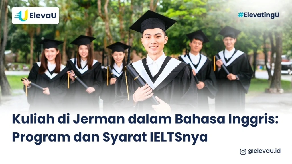 Mahasiswa Indonesia yang lulus dari salah satu universitas German yang menggunakan bahasa Inggris