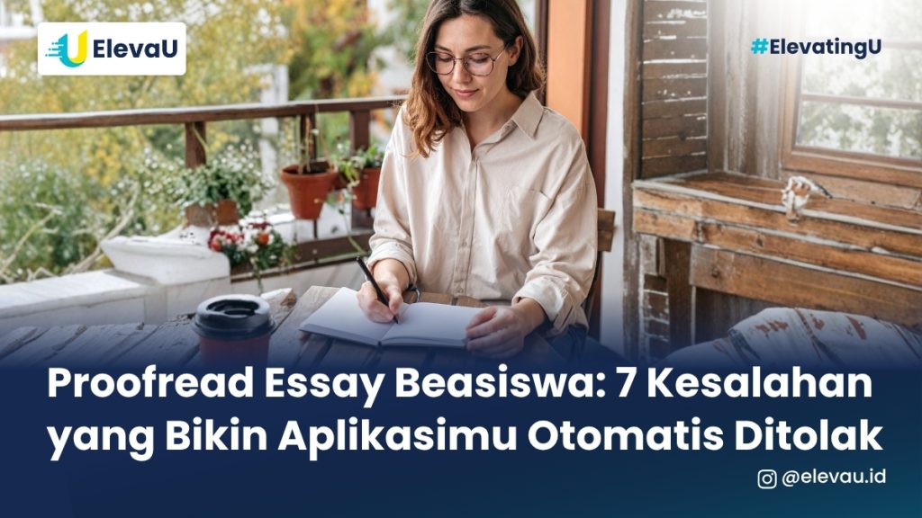 Proofread Essay Beasiswa: Hindari Kesalahannya